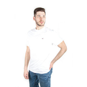 Tommy Hilfiger pánské bílé tričko Tommy